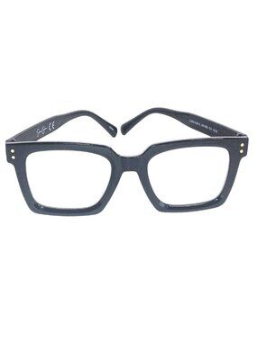 NWOT - JESSICA SIMPSON WOMEN'S READING GLASSES +2.00 - BLACK FRAME